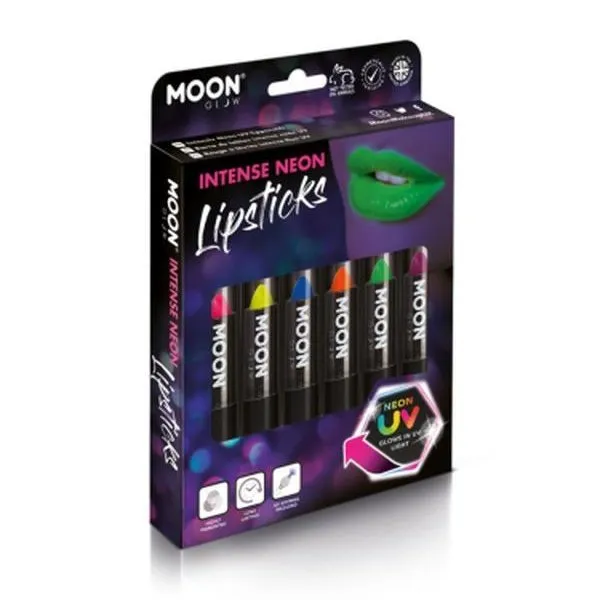 Moon Glow Intense Neon Uv Lipstick, Assorted