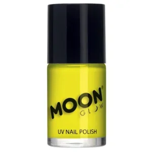 Moon Glow Intense Neon Uv Nail Polish, Neon Yellow