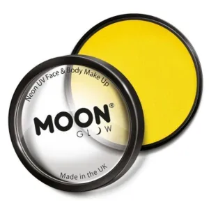 Moon Glow Pro Intense Neon Uv Cake Pot, Yellow