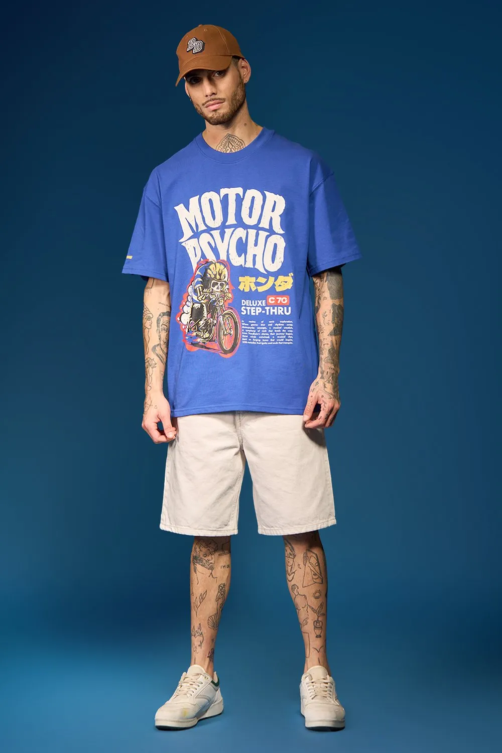 Motor Psycho Oversized T-shirt