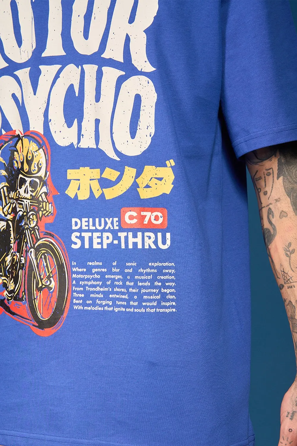 Motor Psycho Oversized T-shirt
