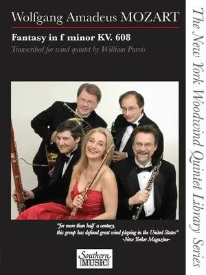 MOZART - FANTASY IN F MINOR K 608 WOODWIND QUINTET
