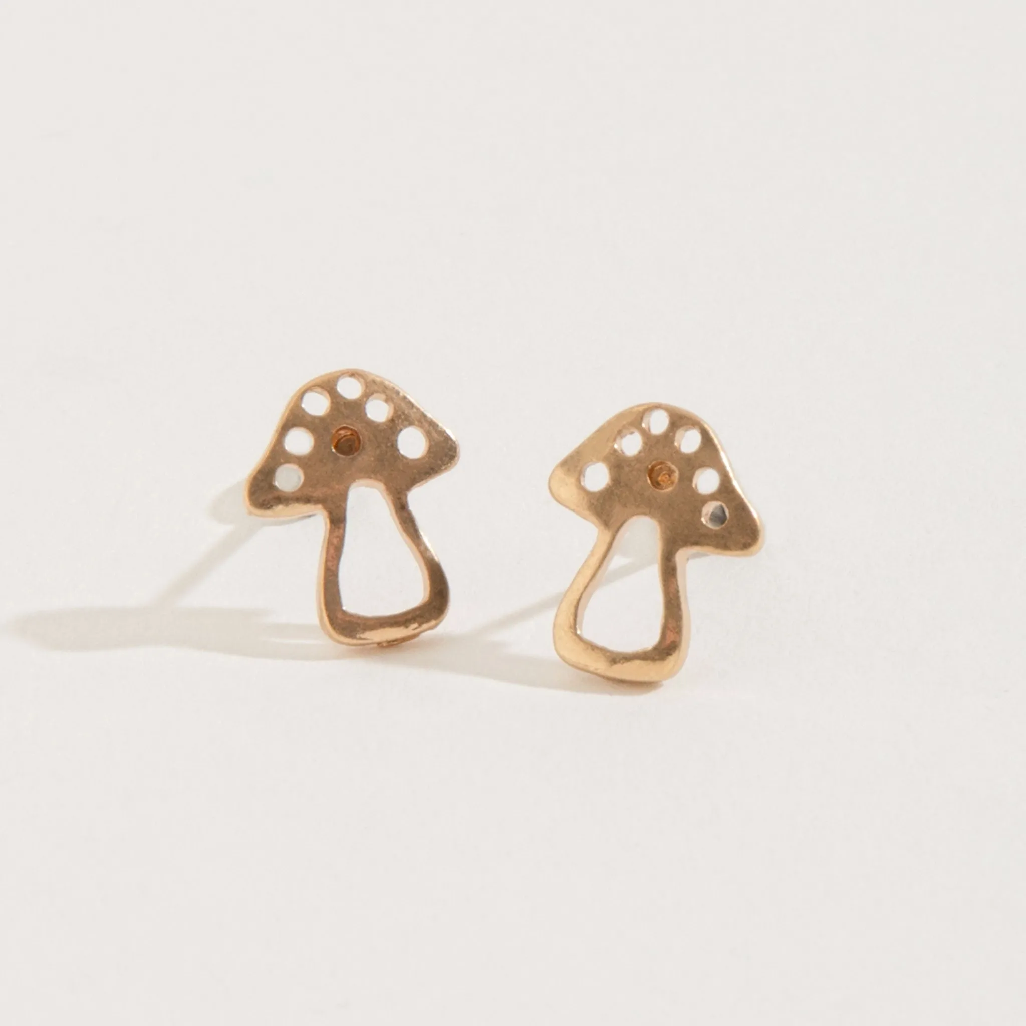 Mushroom Stud Buds Earrings