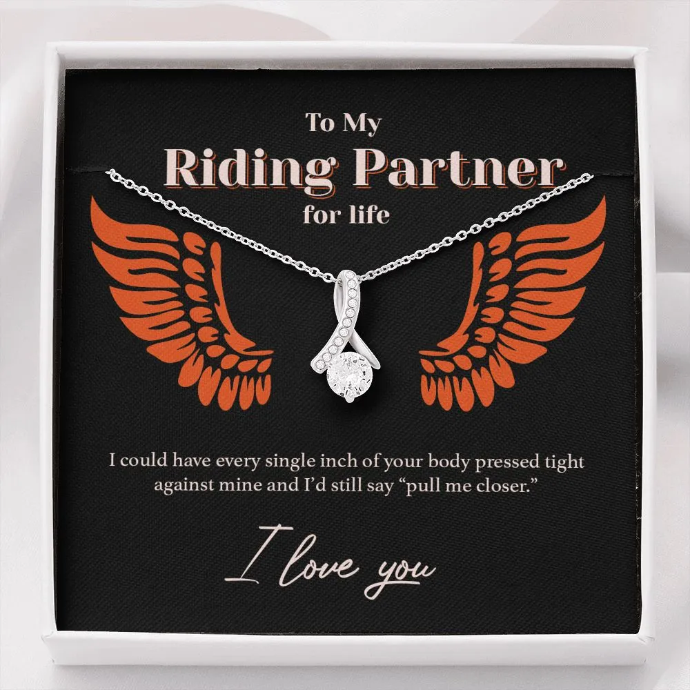 My Riding Partner, Pull Me Closer - Twist Necklace | 🇺🇸  FREE SHIPPING in the USA