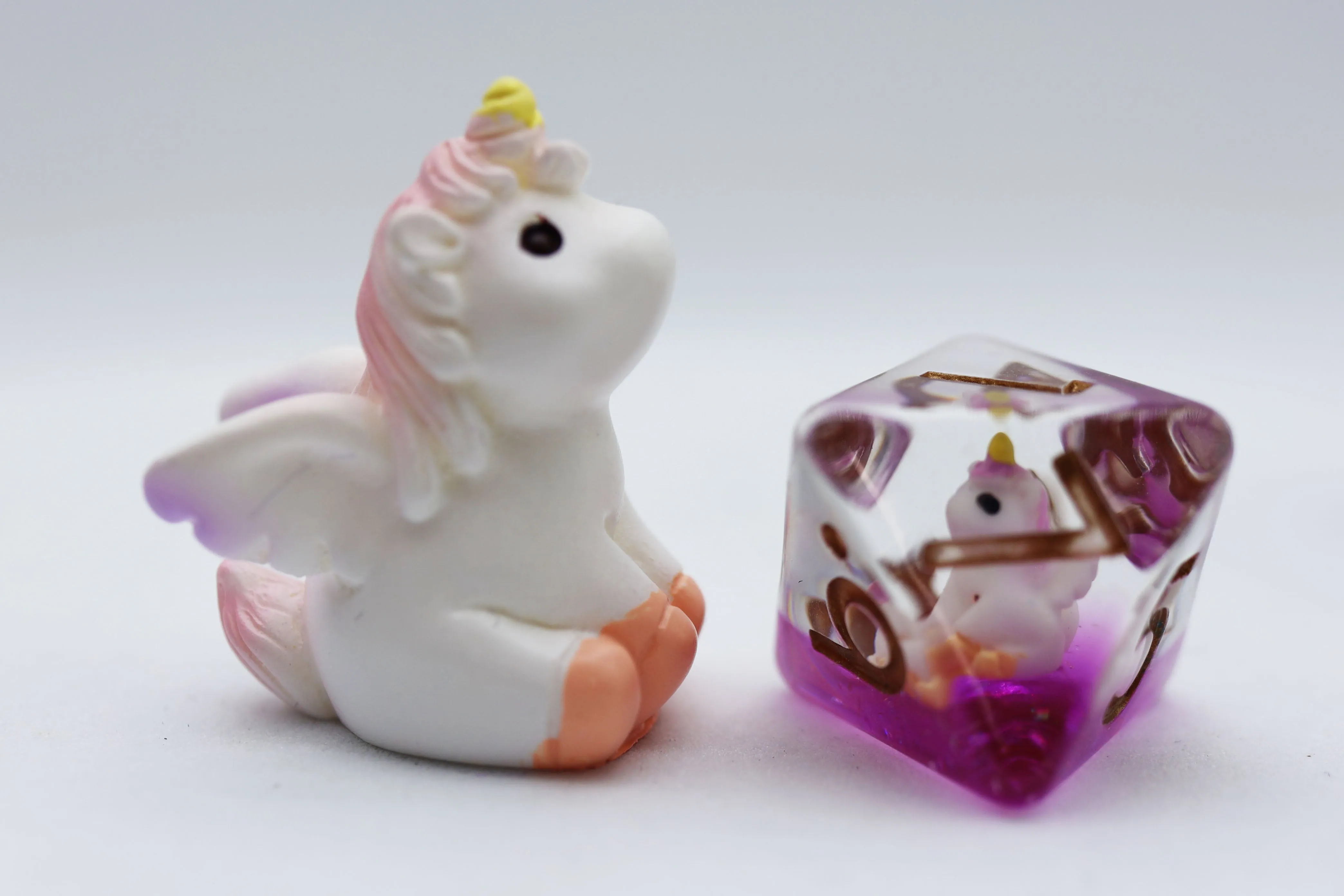 Mystic Unicorn RPG Dice Set
