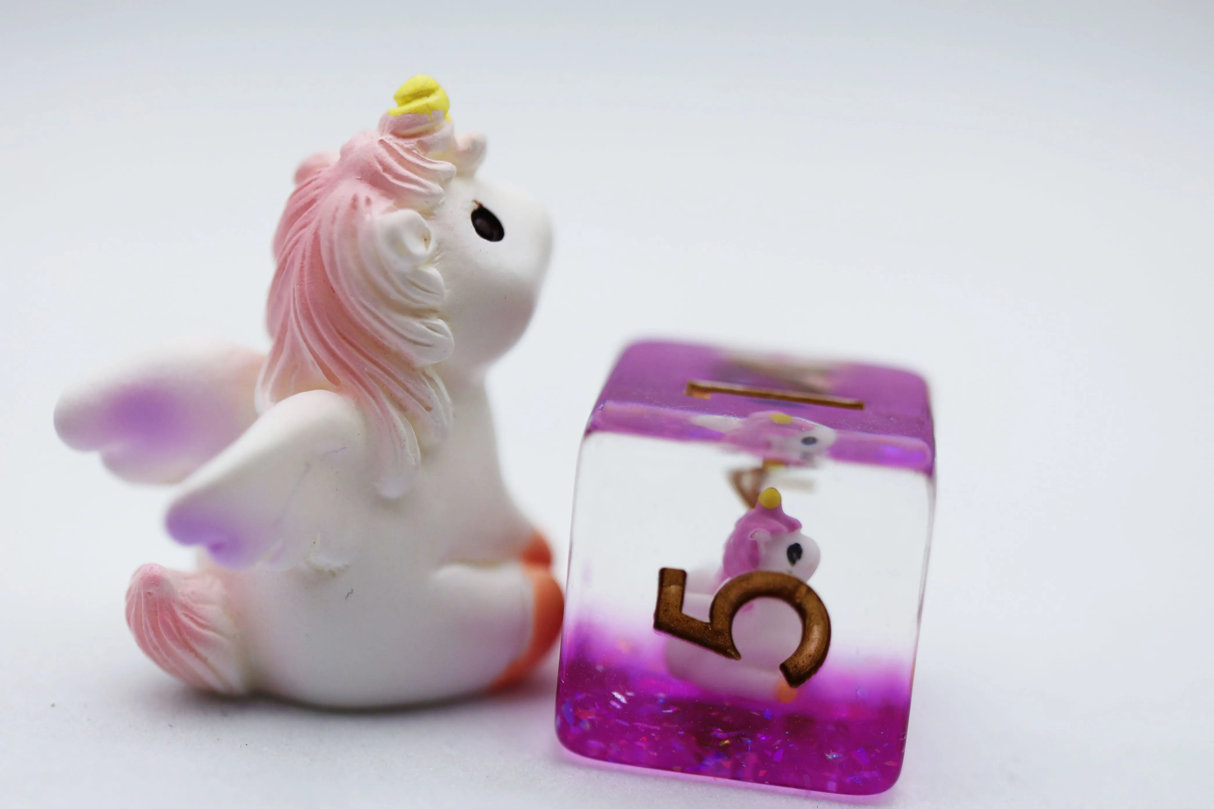 Mystic Unicorn RPG Dice Set