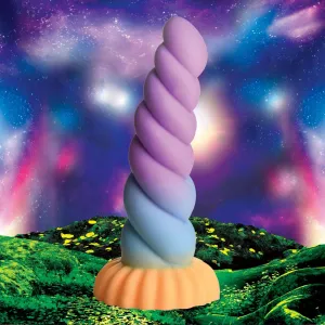 Mystique Thick 8 Inch Silicone Unicorn Dildo