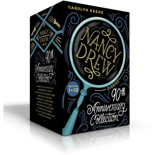 Nancy Drew Diaries 90th Anniversary 10 Books Collection Box Set