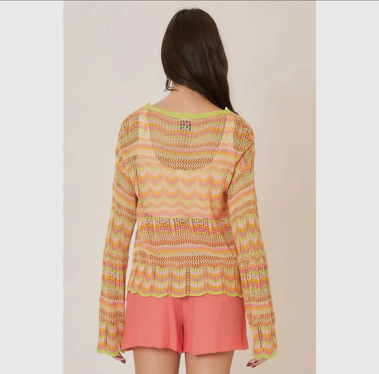 Neon Colors Knit Top