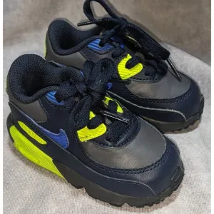 Nike Air Max 90 LTR GS Dark Grey/Hyper Royal/Volt