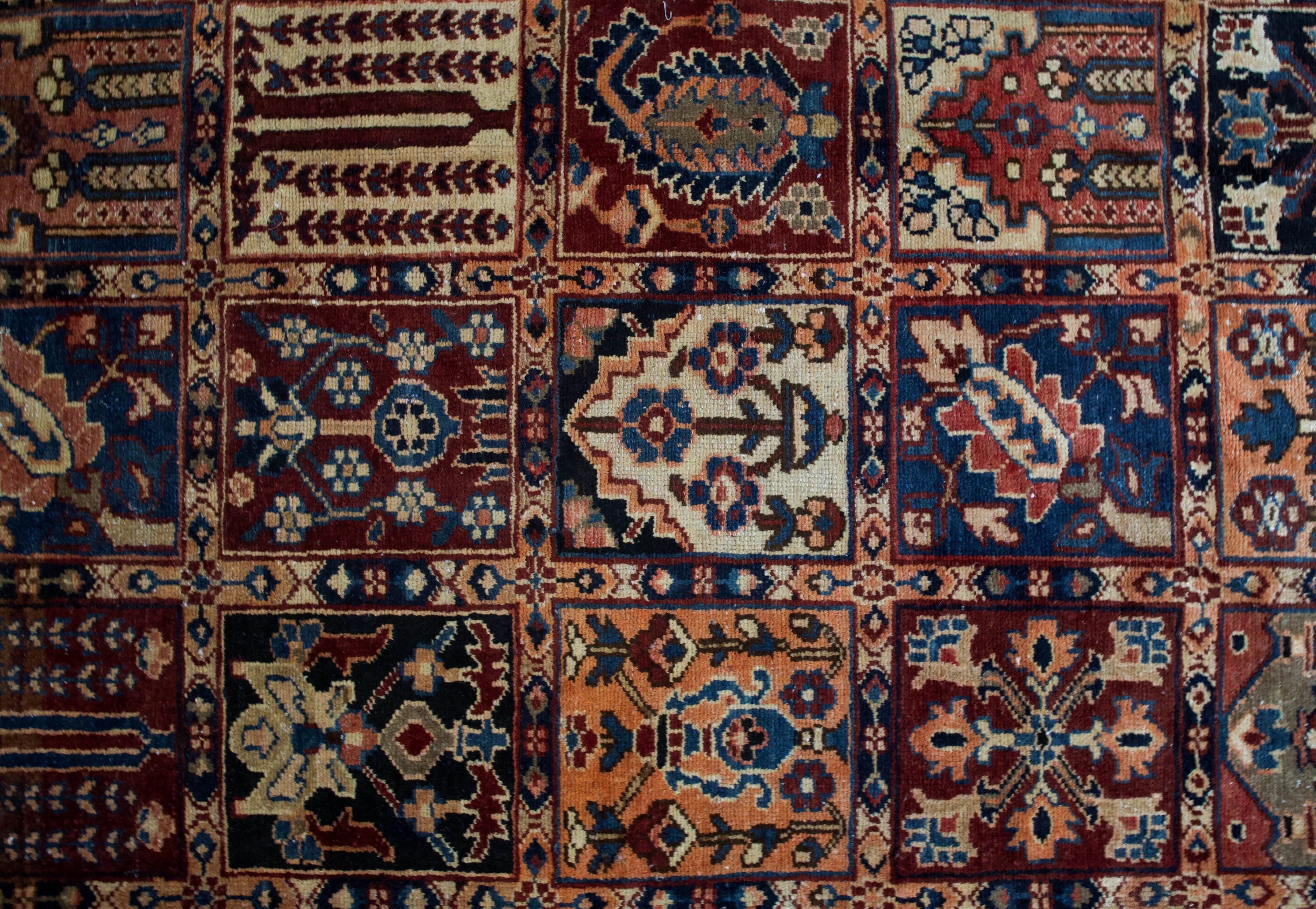 Old Persian Bakhtiari Rug