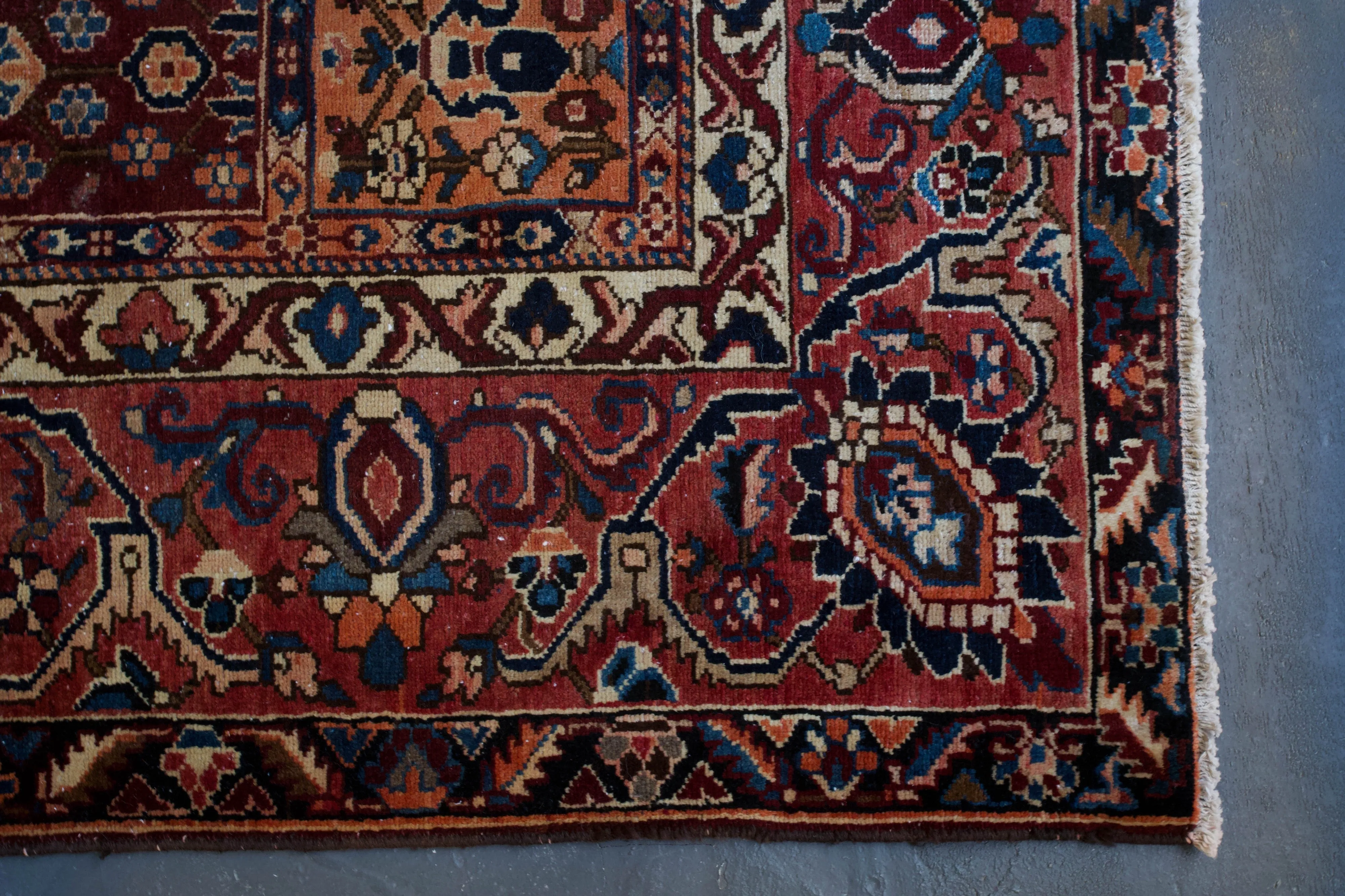 Old Persian Bakhtiari Rug