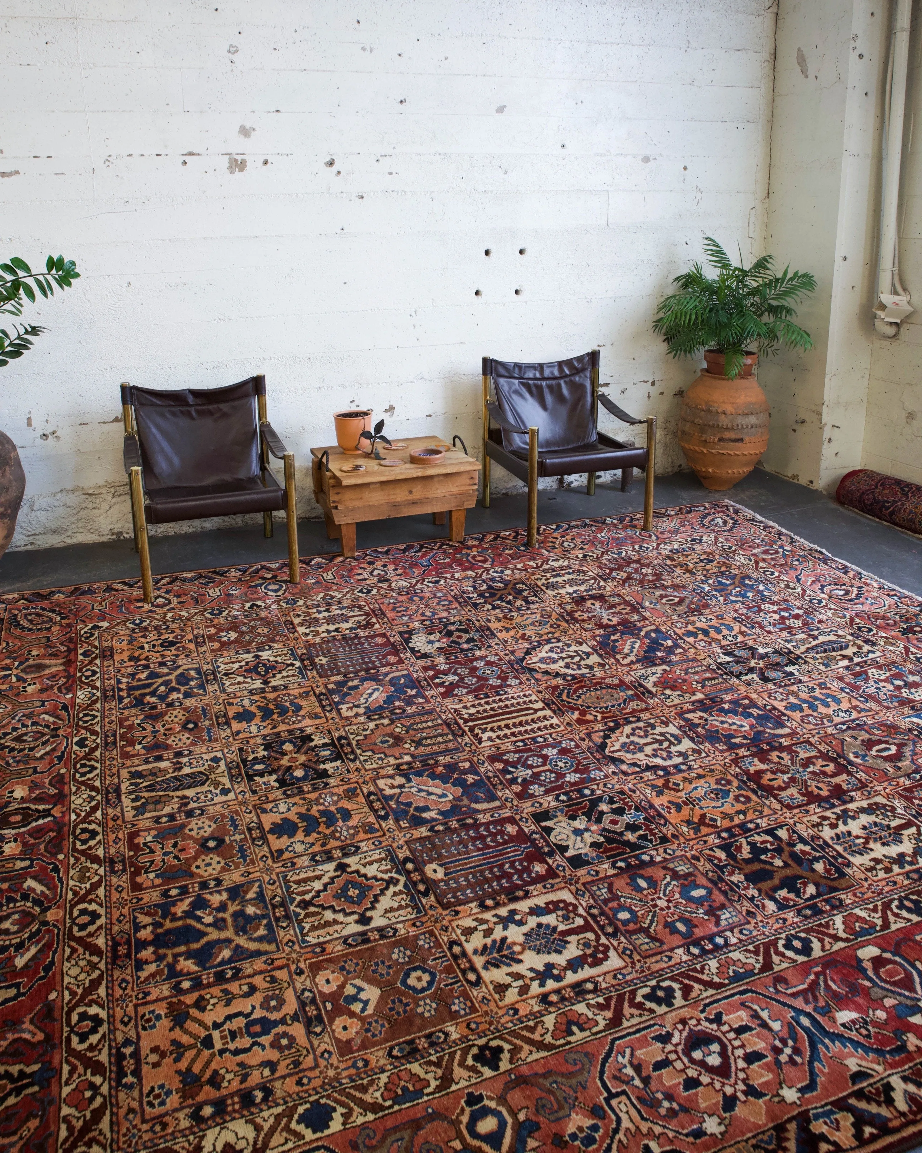 Old Persian Bakhtiari Rug