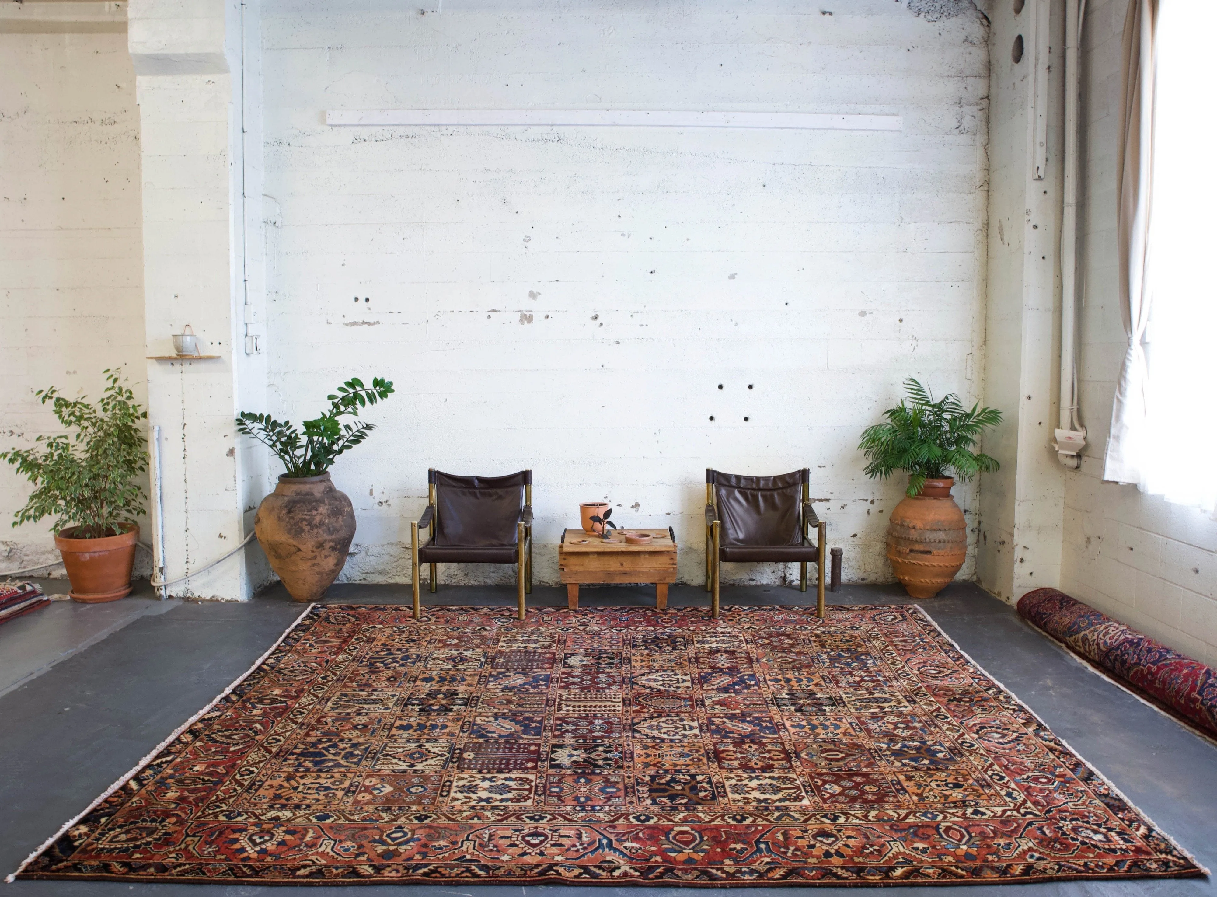 Old Persian Bakhtiari Rug