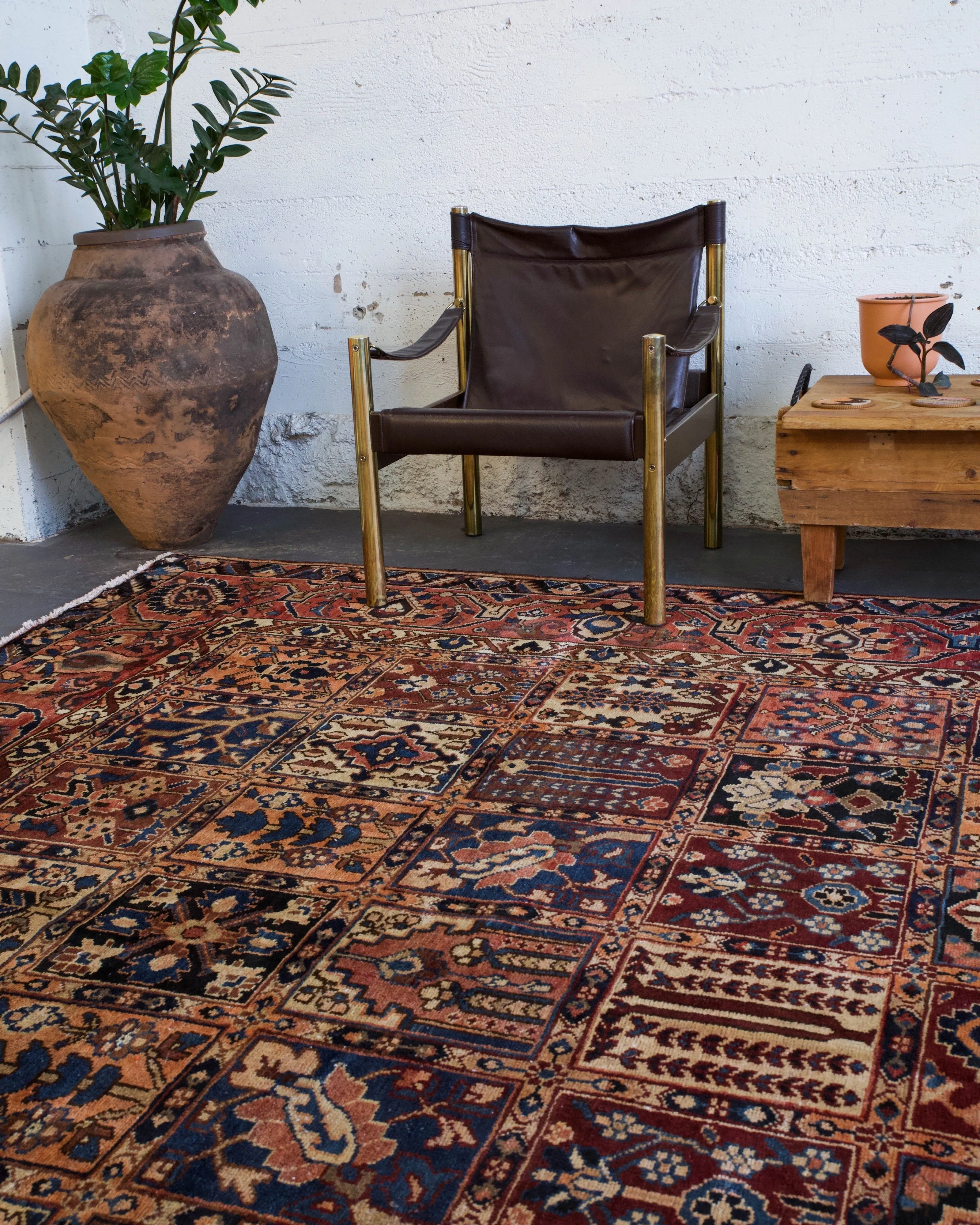 Old Persian Bakhtiari Rug