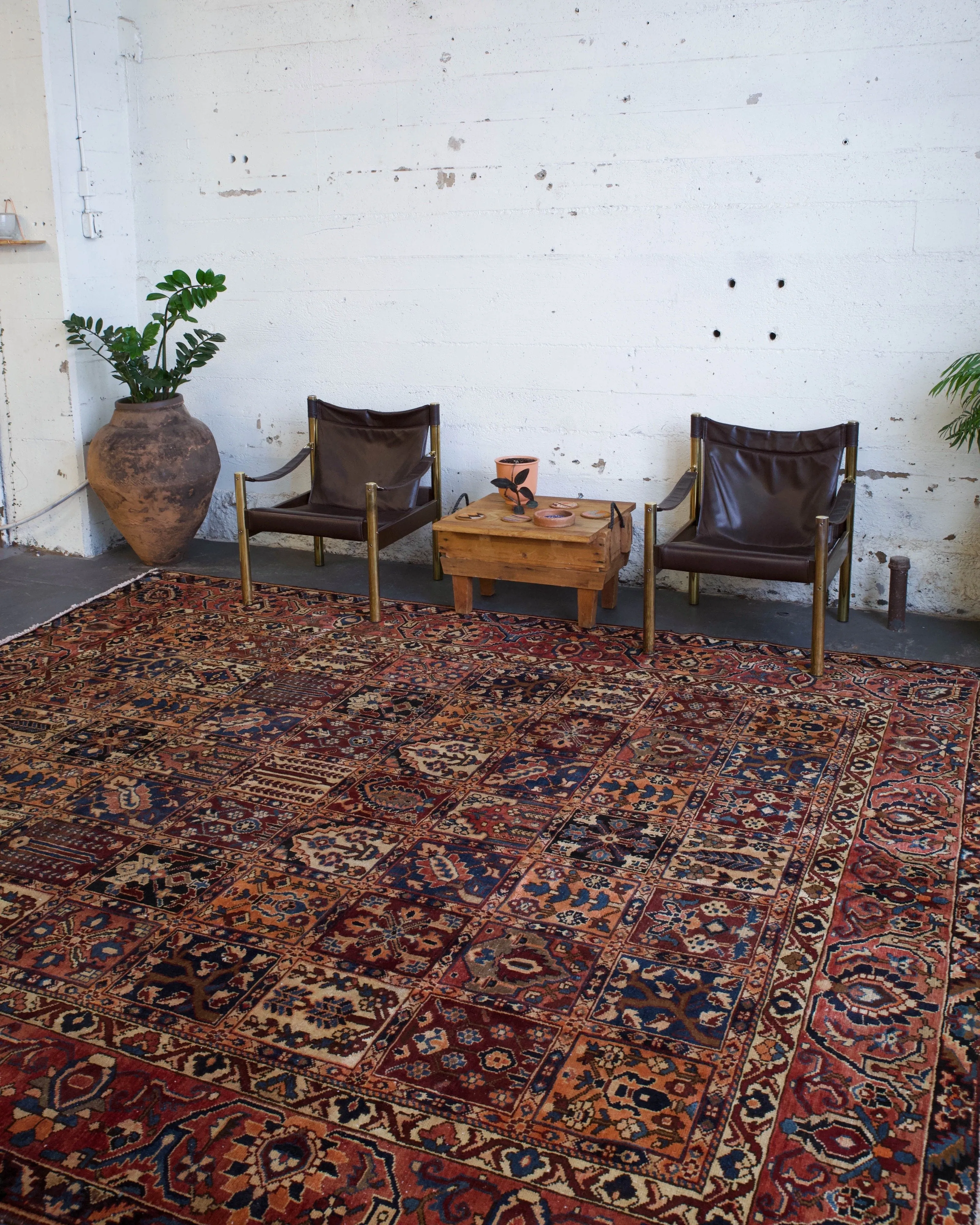 Old Persian Bakhtiari Rug