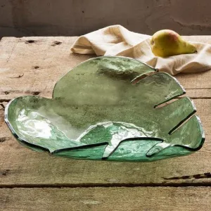 Palm Frond Leaves Bowl Large