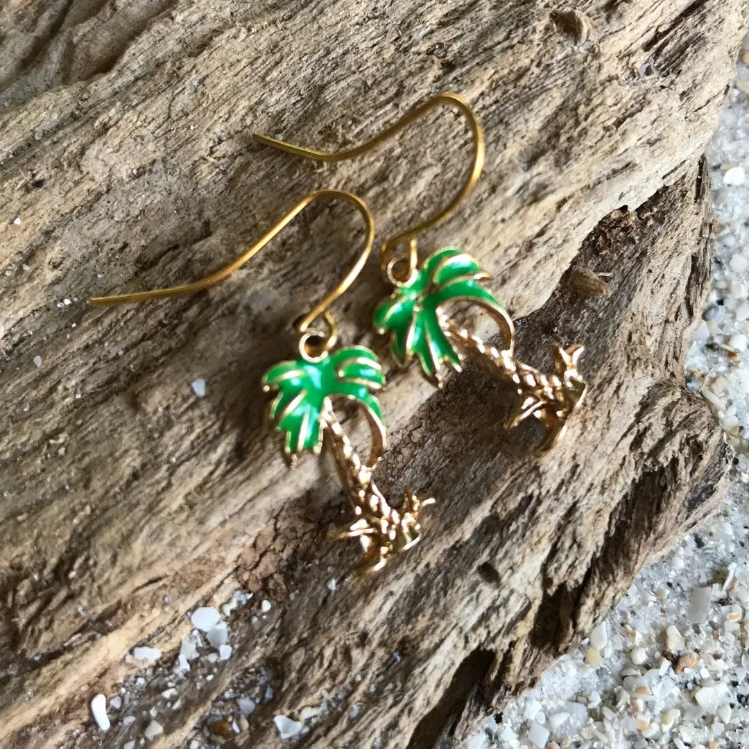 Palm Tree, Earrings