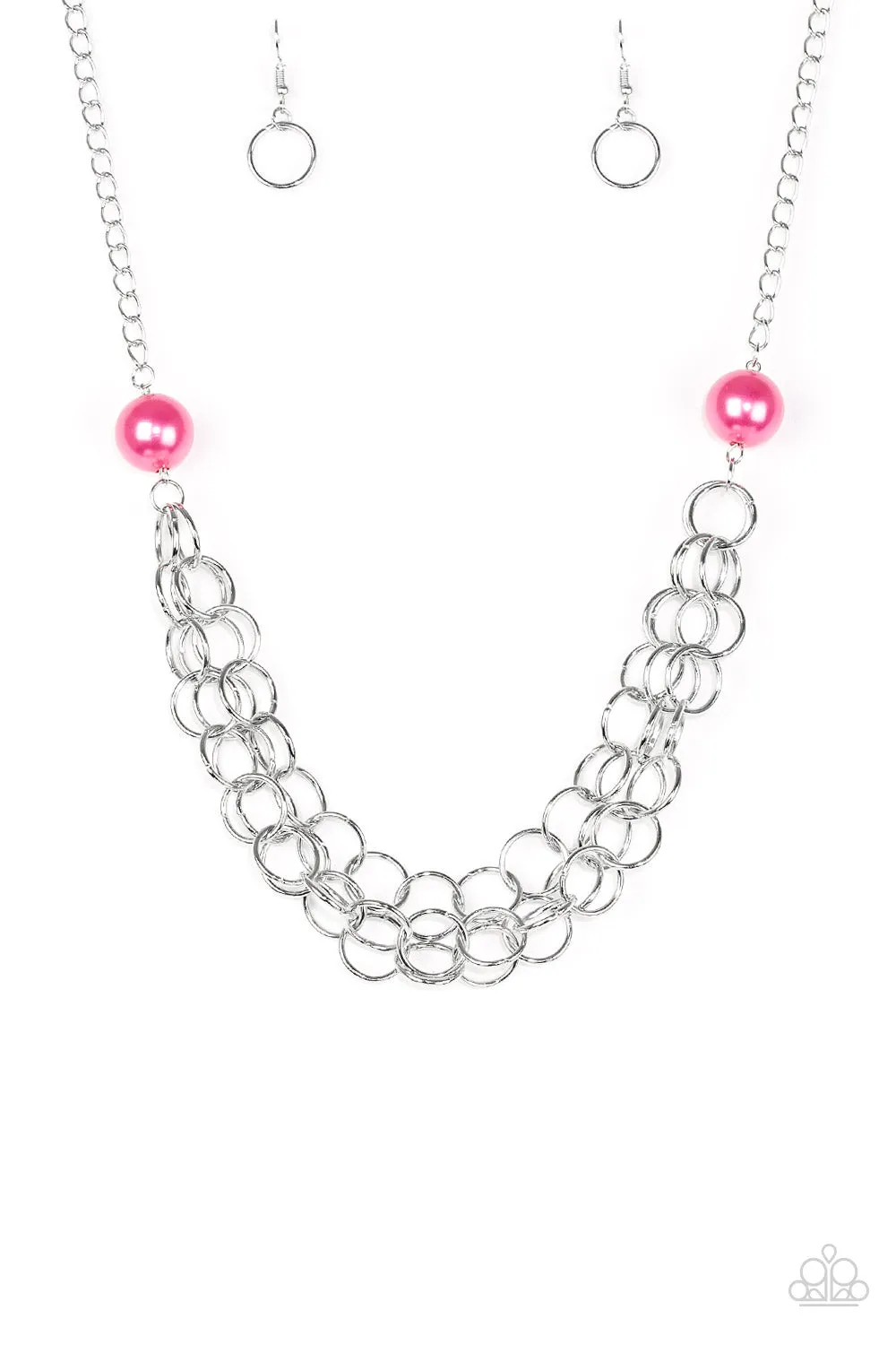 Paparazzi Daring Diva Necklace Pink