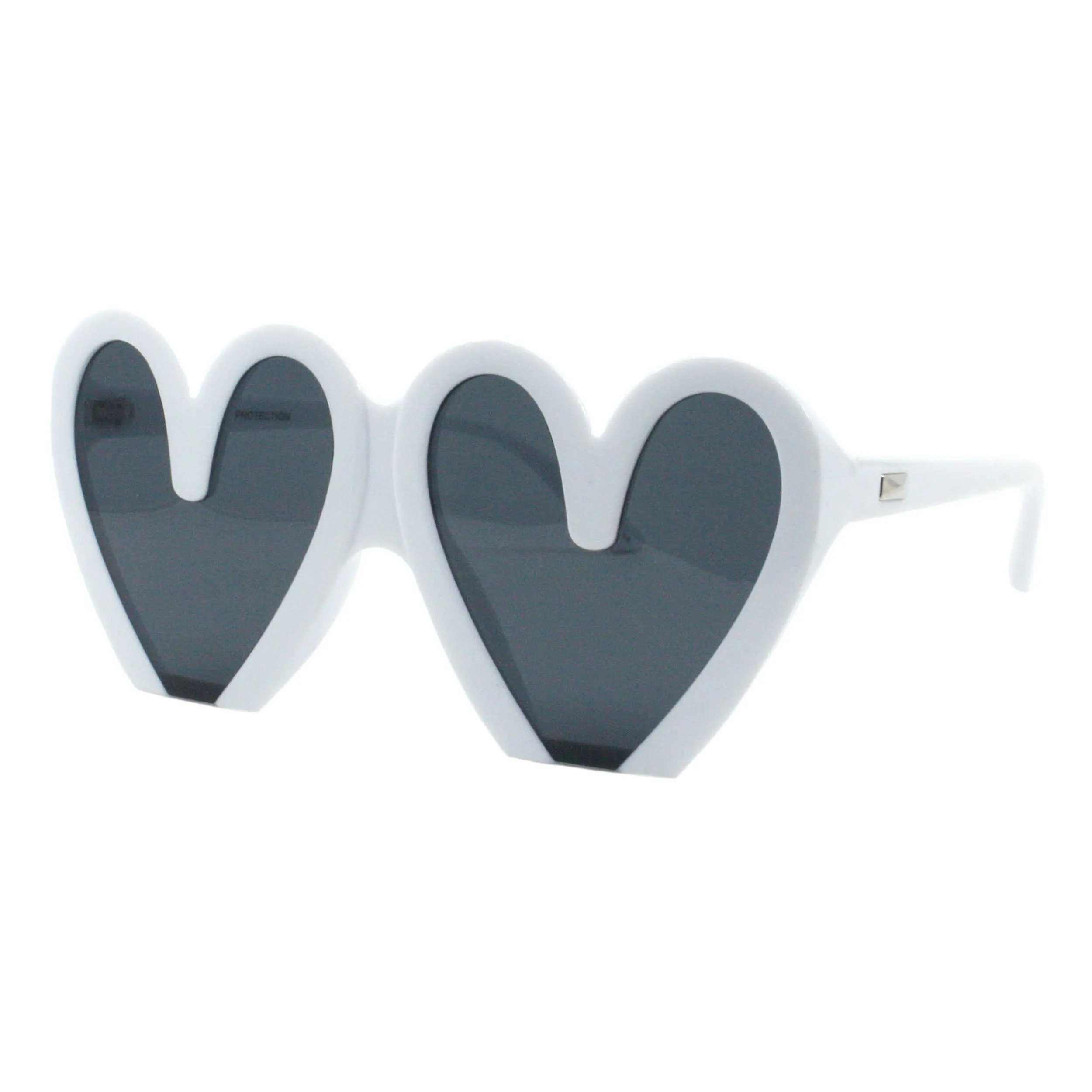 PASTL Cropped Heart Sunglasses
