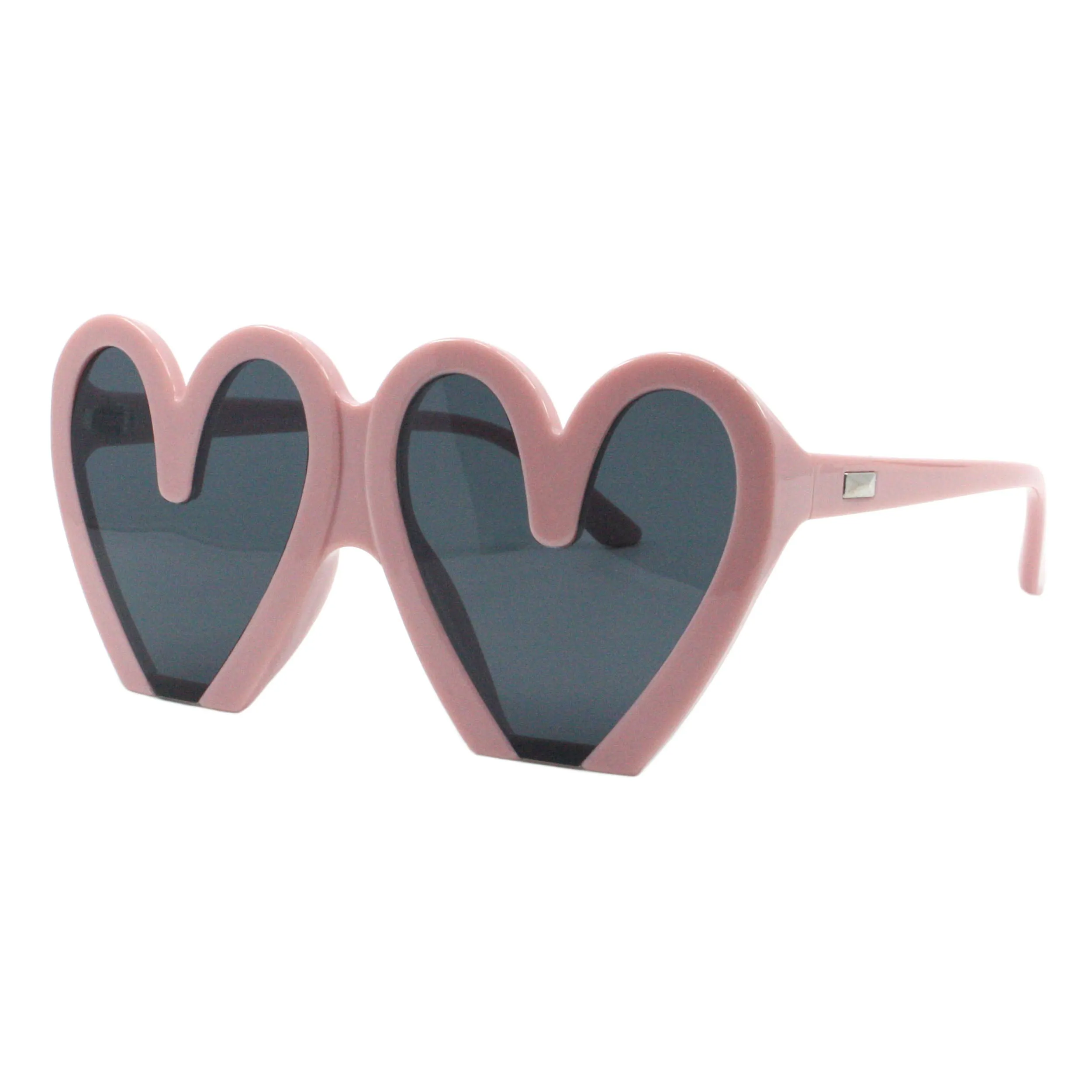 PASTL Cropped Heart Sunglasses