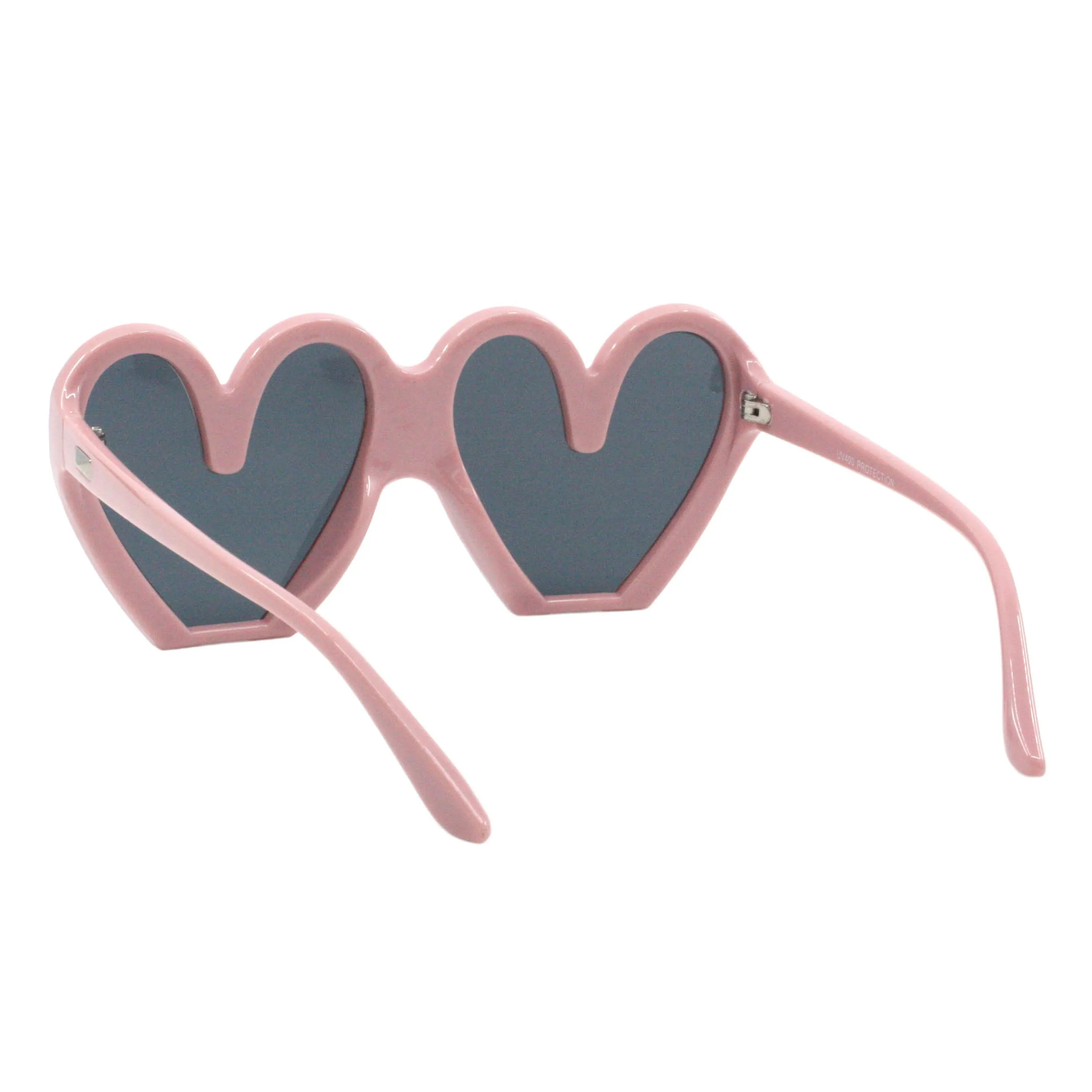 PASTL Cropped Heart Sunglasses