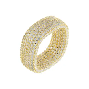 Pavé Square Ring
