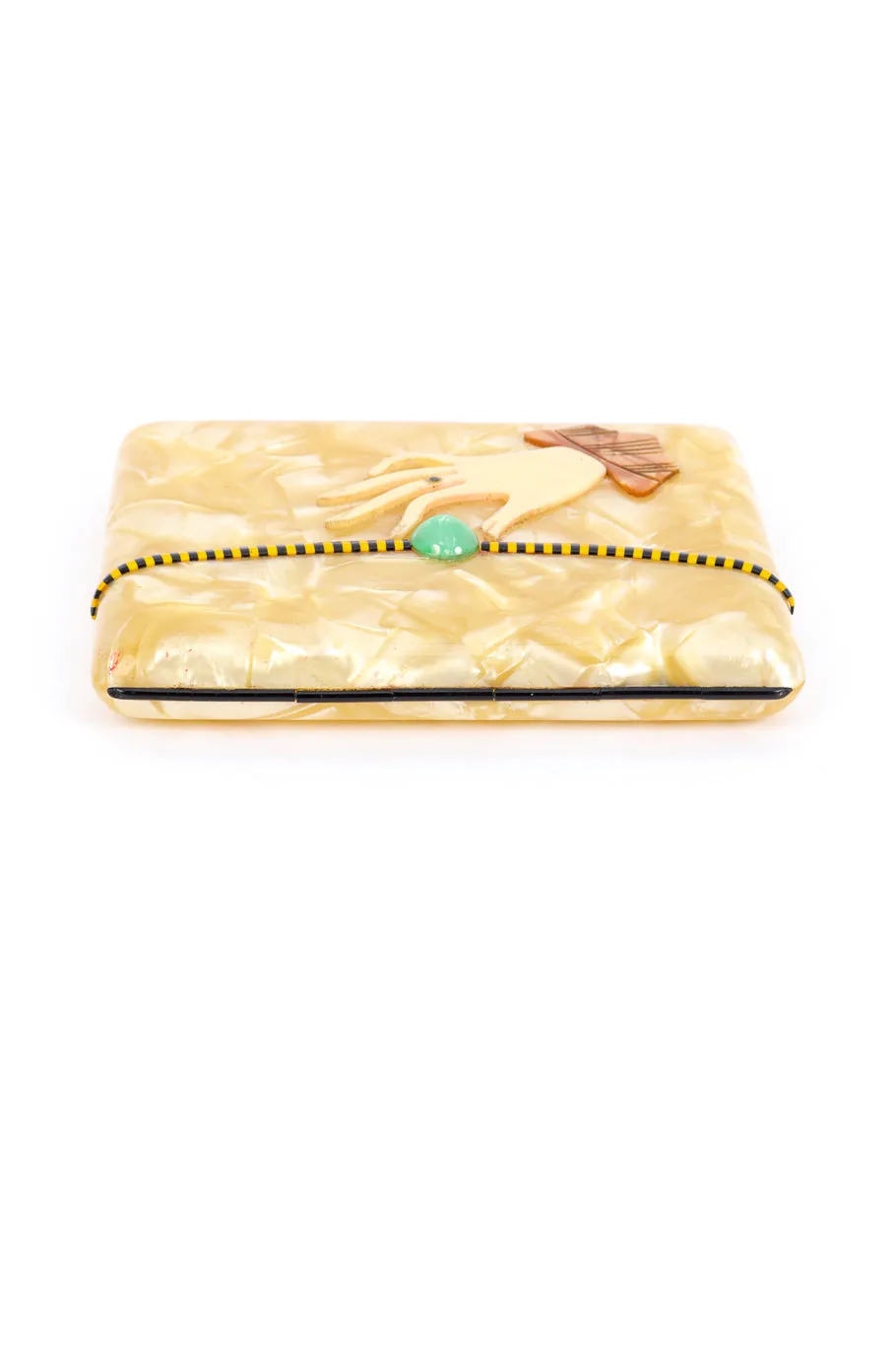 Pearlescent Celluloid Cigarette Case II