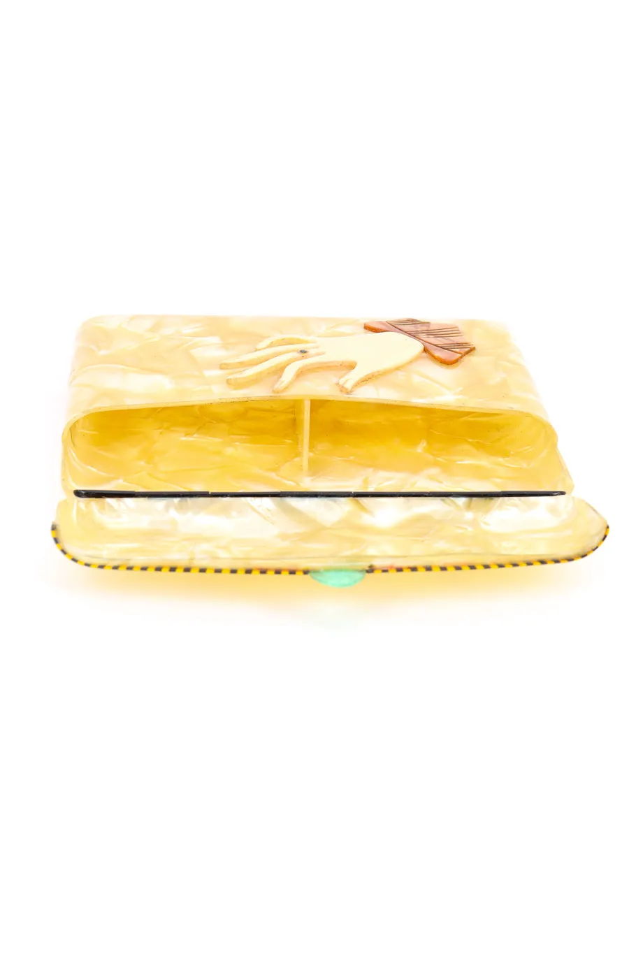 Pearlescent Celluloid Cigarette Case II