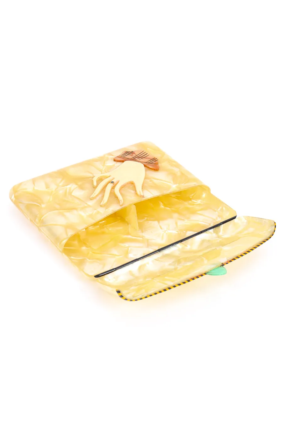 Pearlescent Celluloid Cigarette Case II