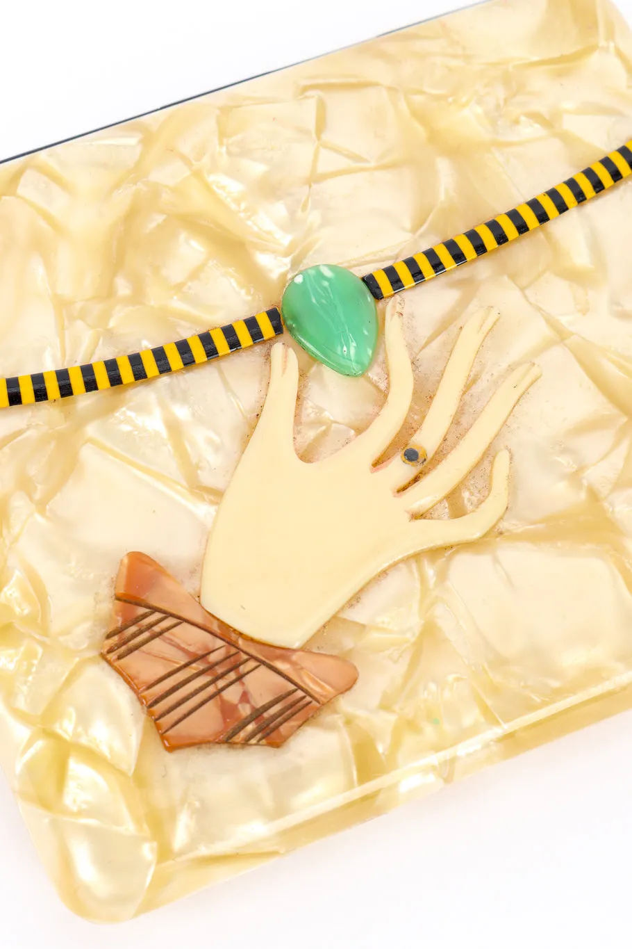 Pearlescent Celluloid Cigarette Case II