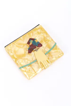 Pearlescent Celluloid Cigarette Case