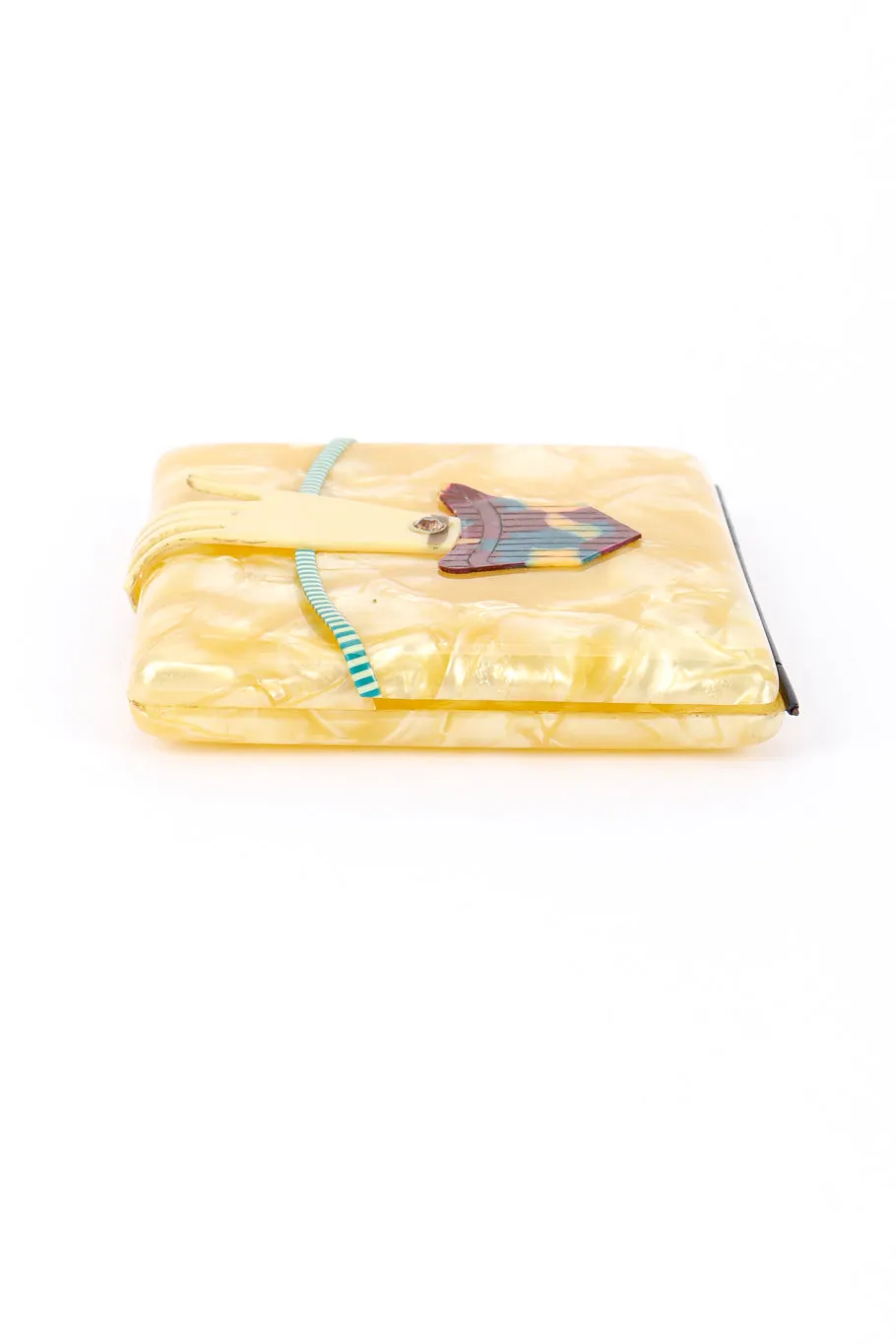Pearlescent Celluloid Cigarette Case