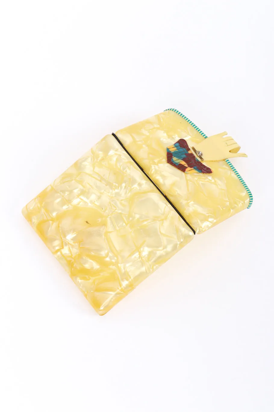 Pearlescent Celluloid Cigarette Case