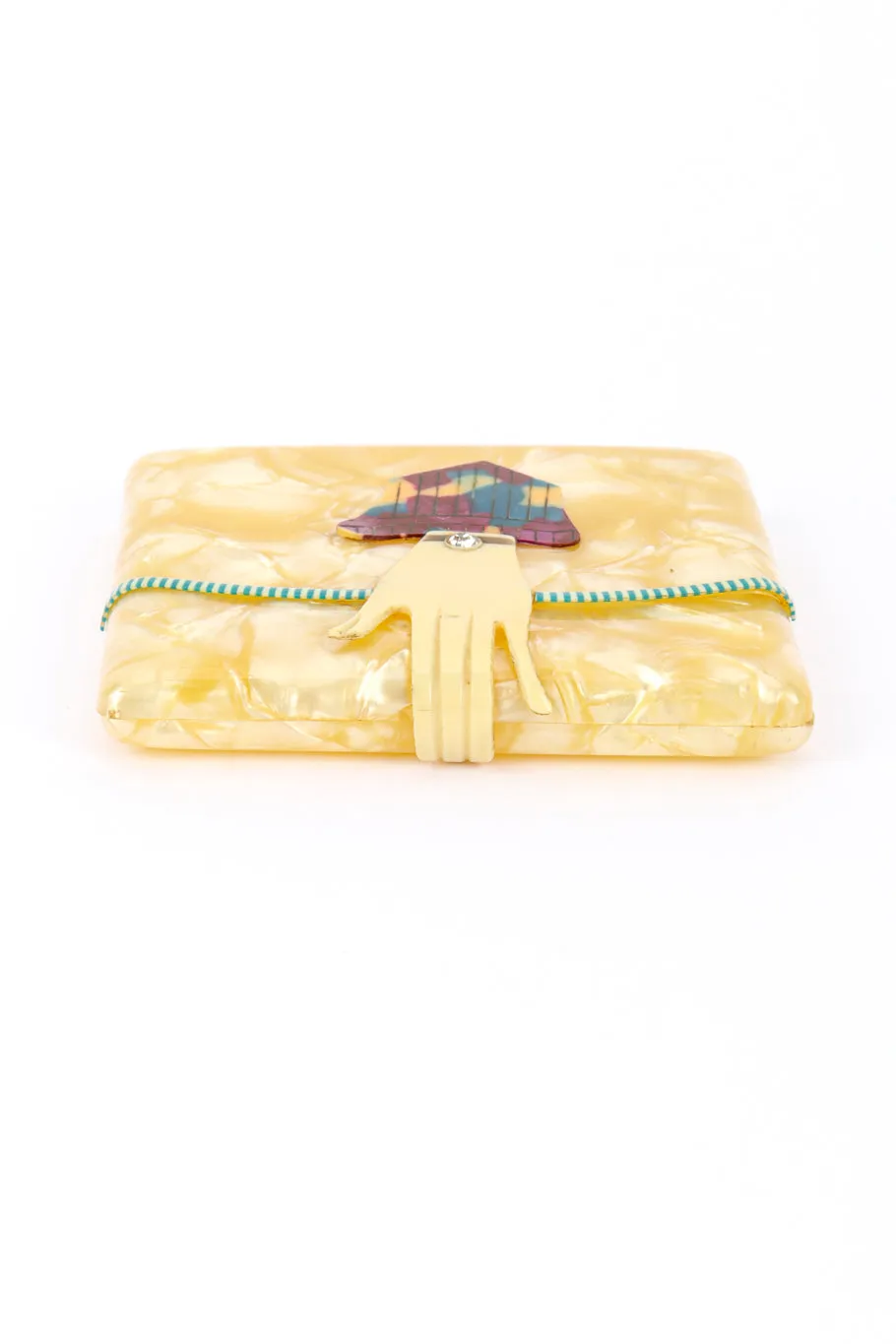 Pearlescent Celluloid Cigarette Case