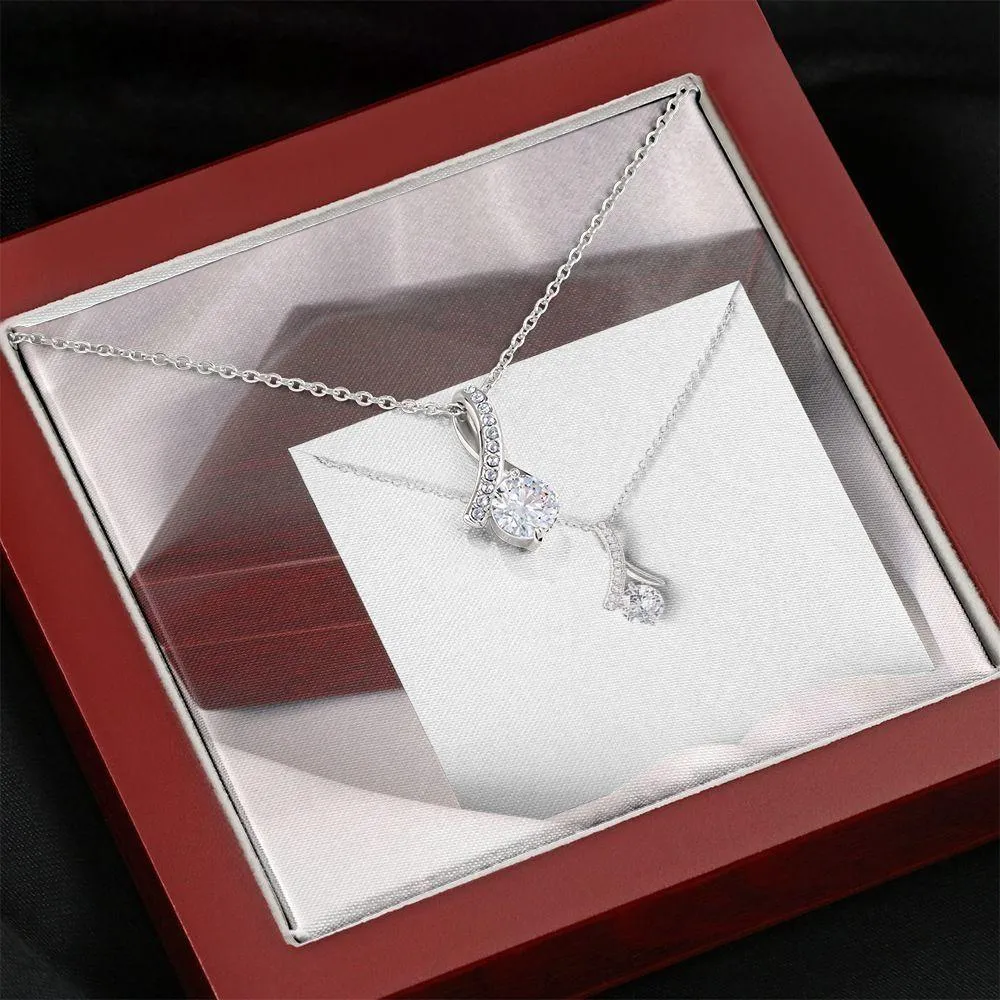 Personalized Riding Partner Forever Love Necklace
