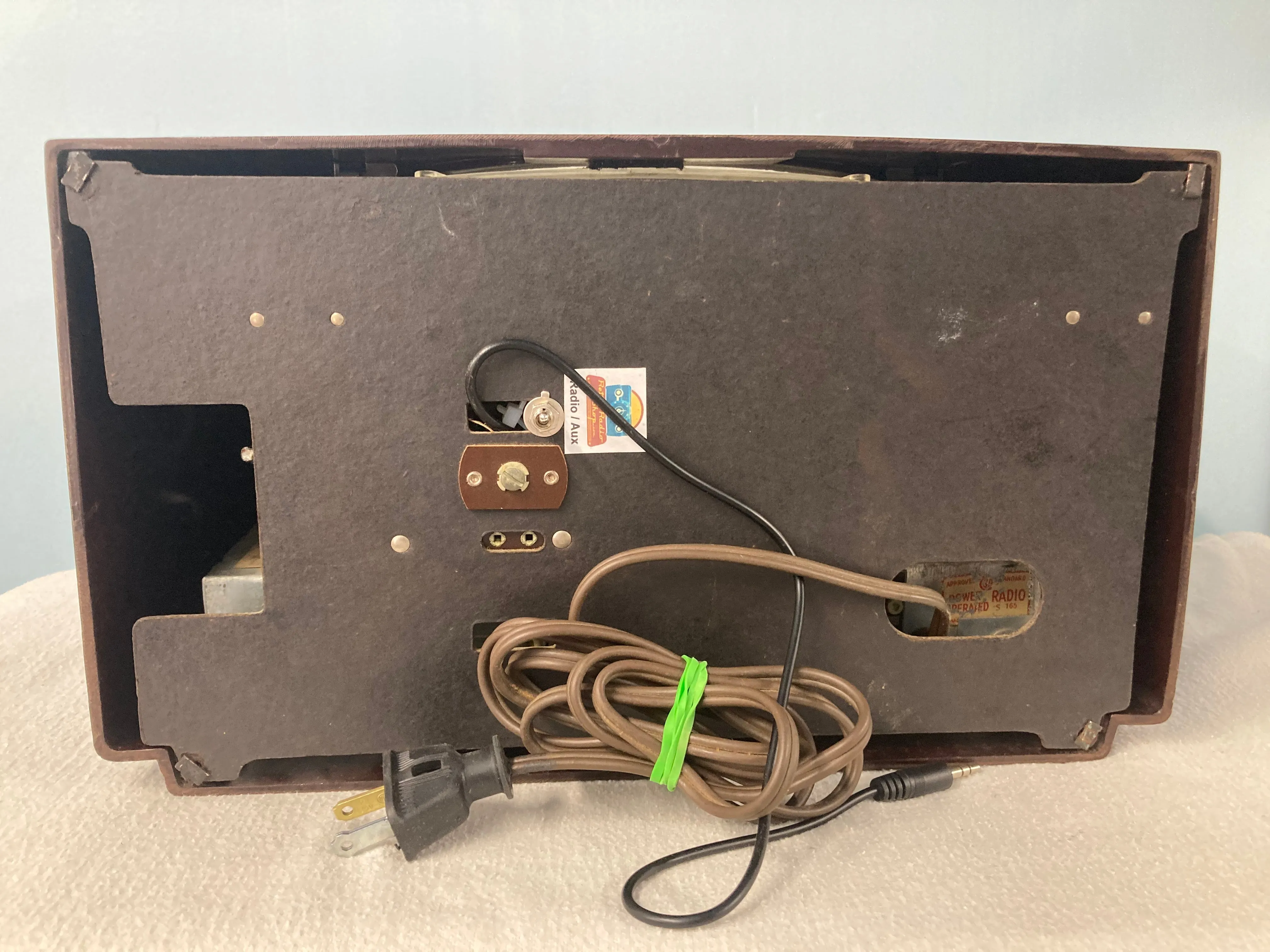 Philco 104 “Sunburst” dial Tube Radio With Bluetooth & FM Options