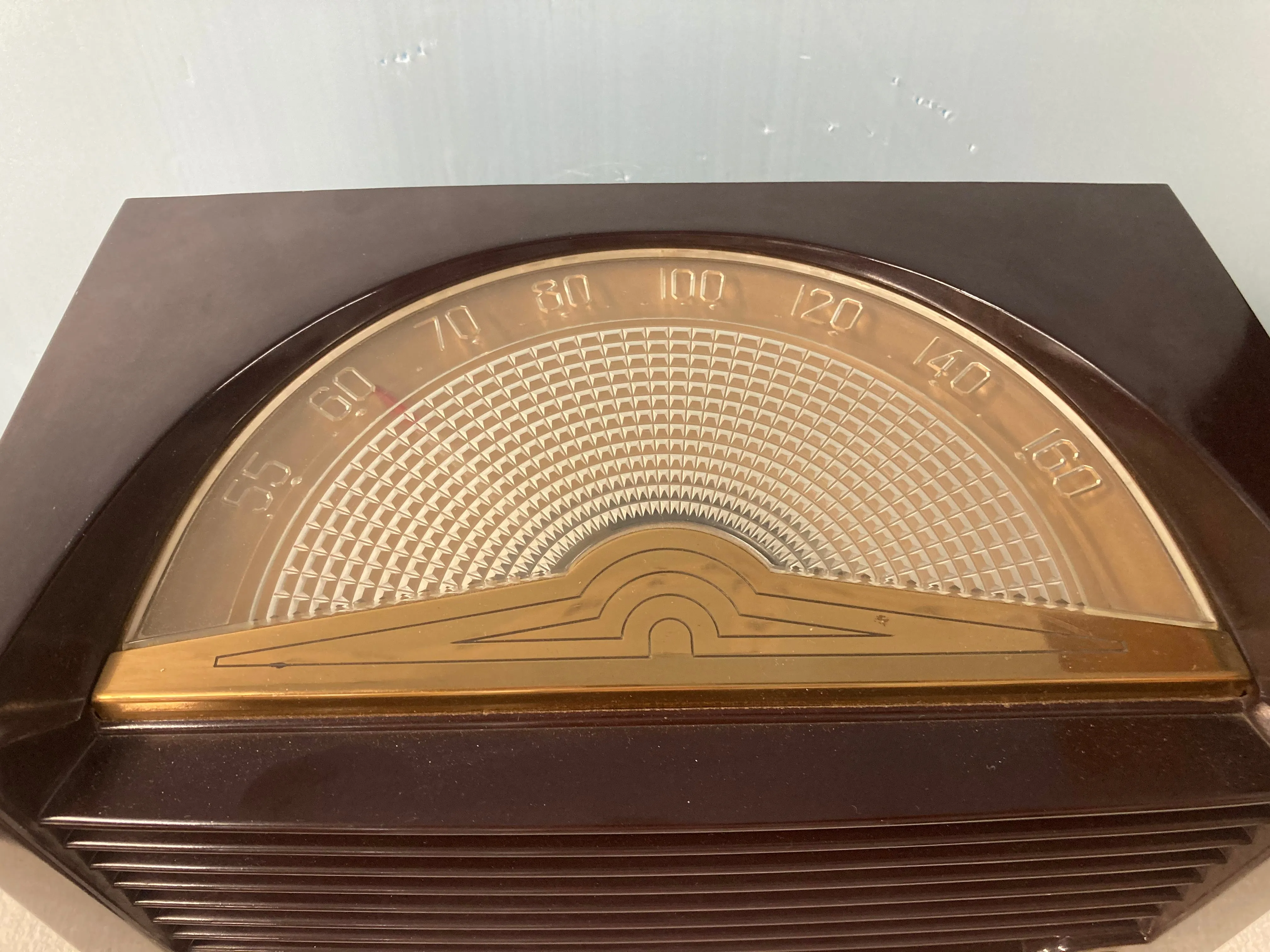 Philco 104 “Sunburst” dial Tube Radio With Bluetooth & FM Options