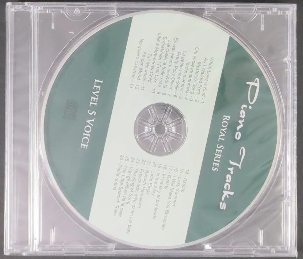 Piano Tracks for Voice Repetoire Level 5, (CD)