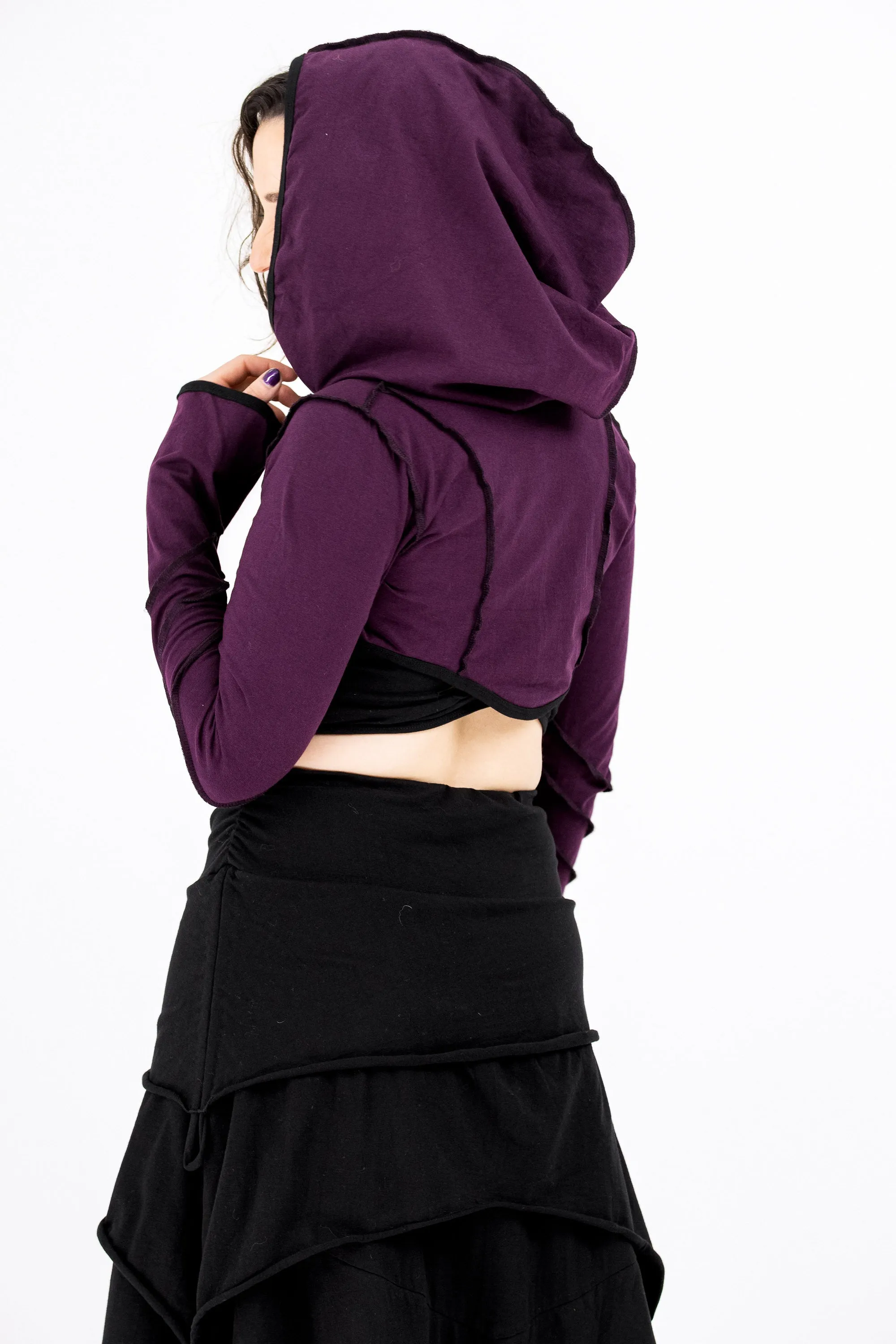 Pixie Shrug w/Piping
