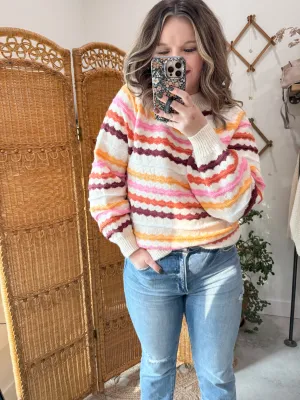 Pops Of Fall Sweater