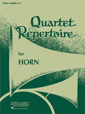 QUARTET REPERTOIRE 4TH HORN