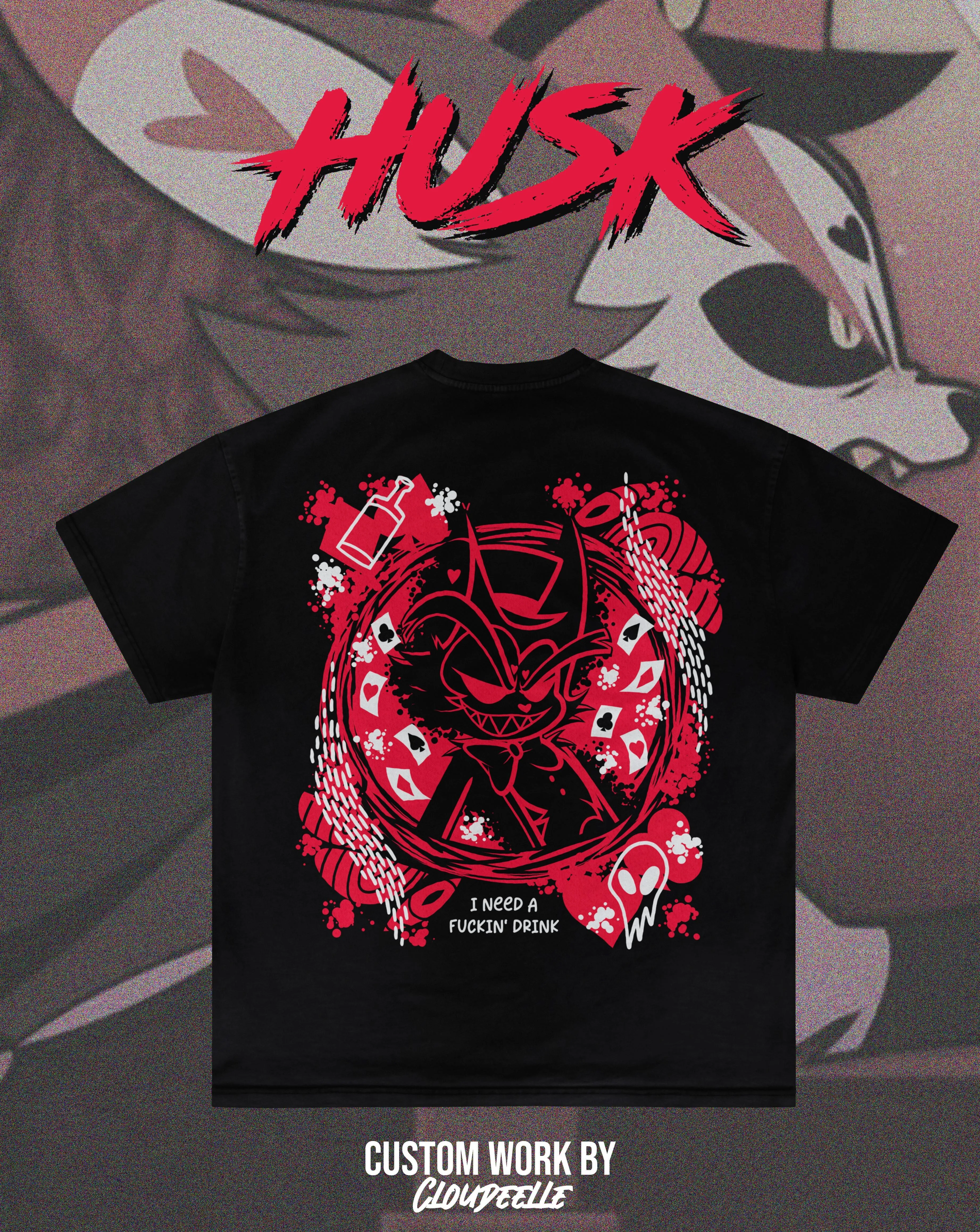 "Husk" - Oversized Tee