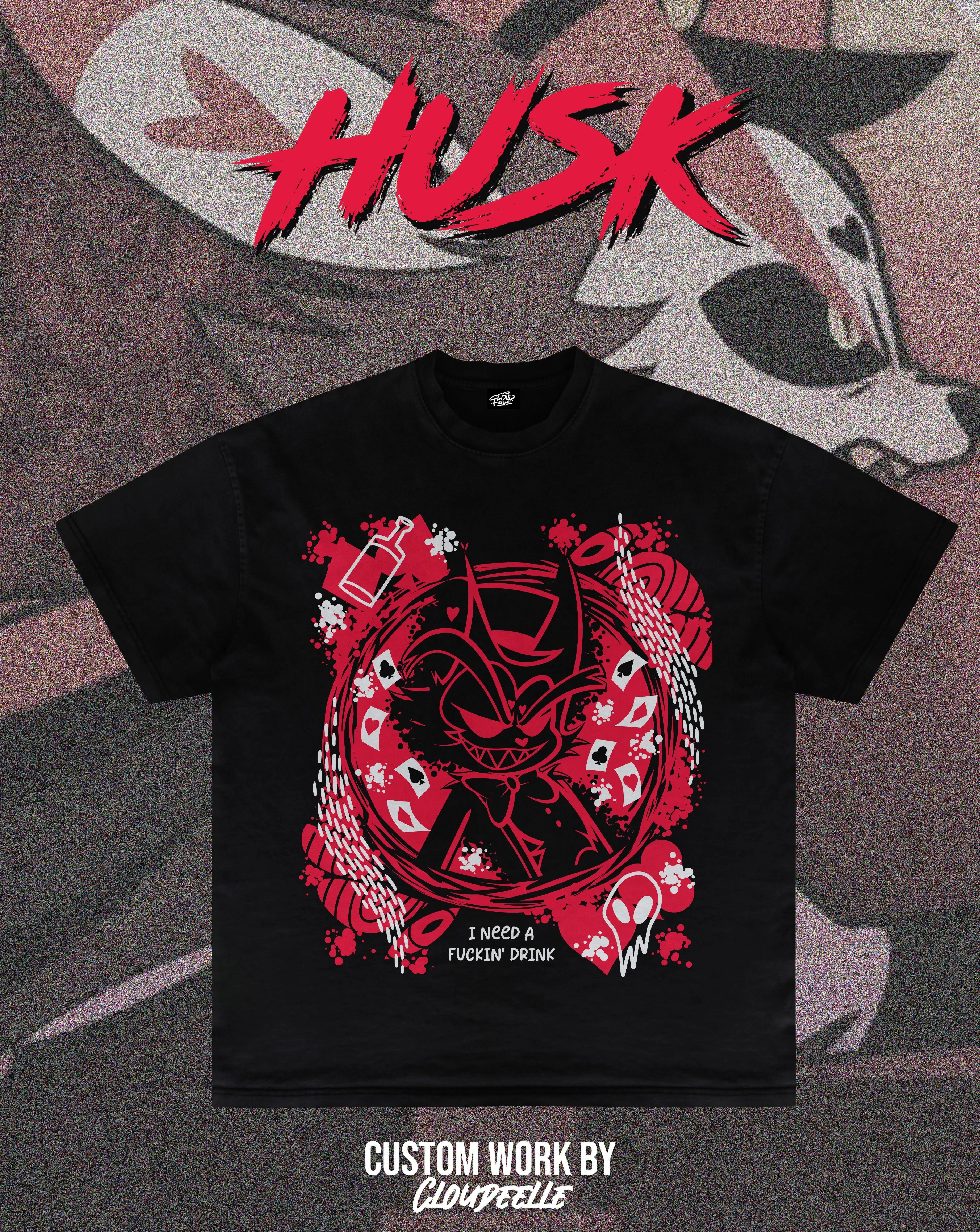 "Husk" - Oversized Tee
