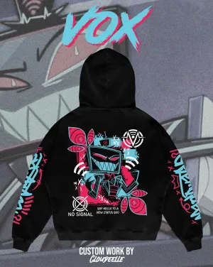 "Vox" - Oversized ZIP-UP Hoodie