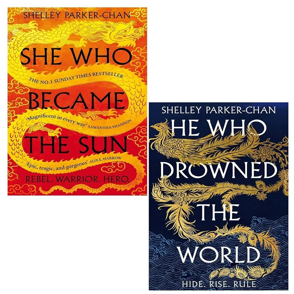 Radiant Emperor Duology Series 2 Books by Shelley Parker-Chan [He Who Drowned the World,She Who Became the Sun]