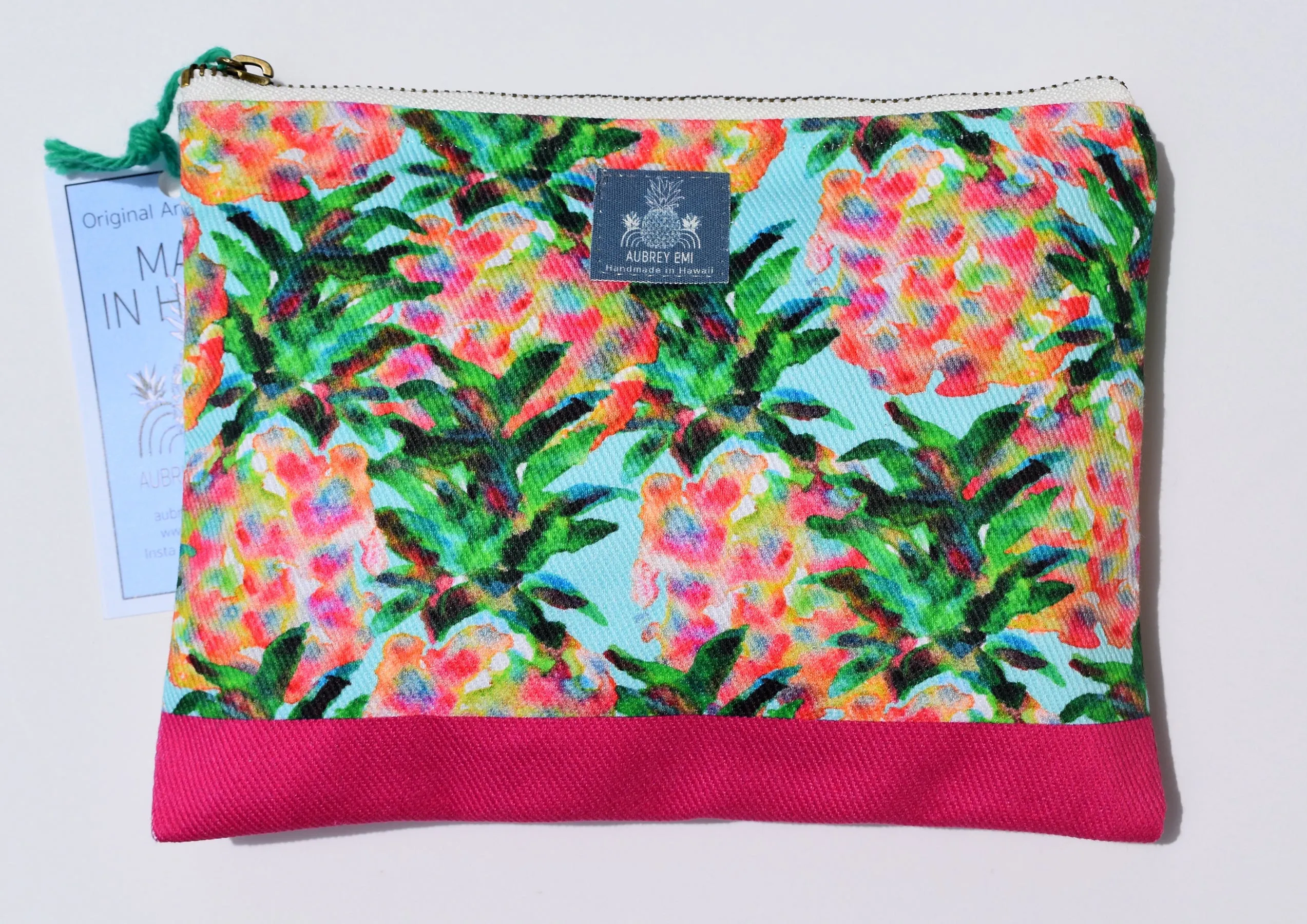 Rainbow Pineapples Pouch