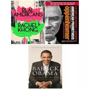 Real Americans (HB), Audacity of Hope Barack, American Prometheus 3 Books Set