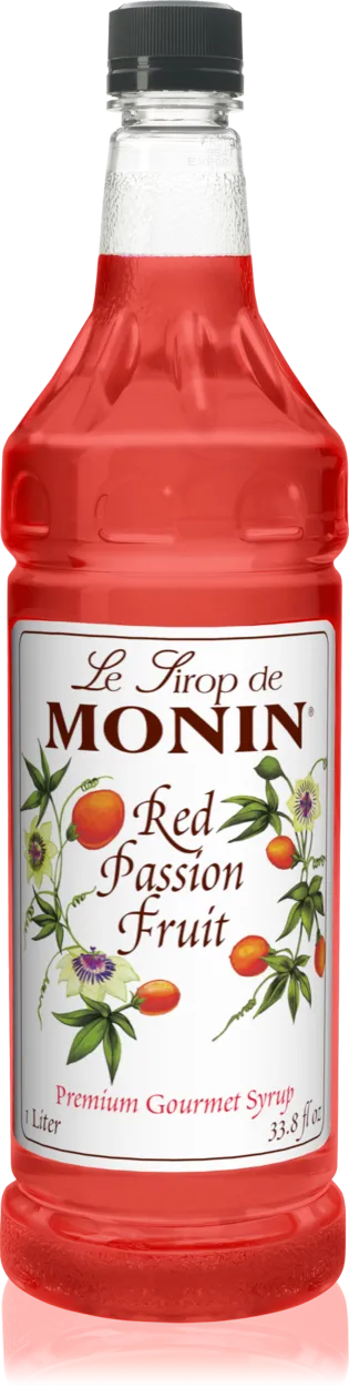 Red Passion Fruit - Monin - Premium Syrups and Flavourings - 4 x 1 L per case