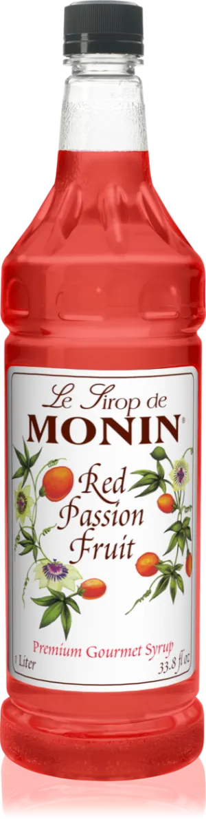 Red Passion Fruit - Monin - Premium Syrups and Flavourings - 4 x 1 L per case